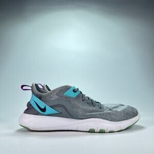 Nike Flex TR 9 Gray Teal Training Shoes Lace Up Sneakers AQ7491-005 Women Size 8
